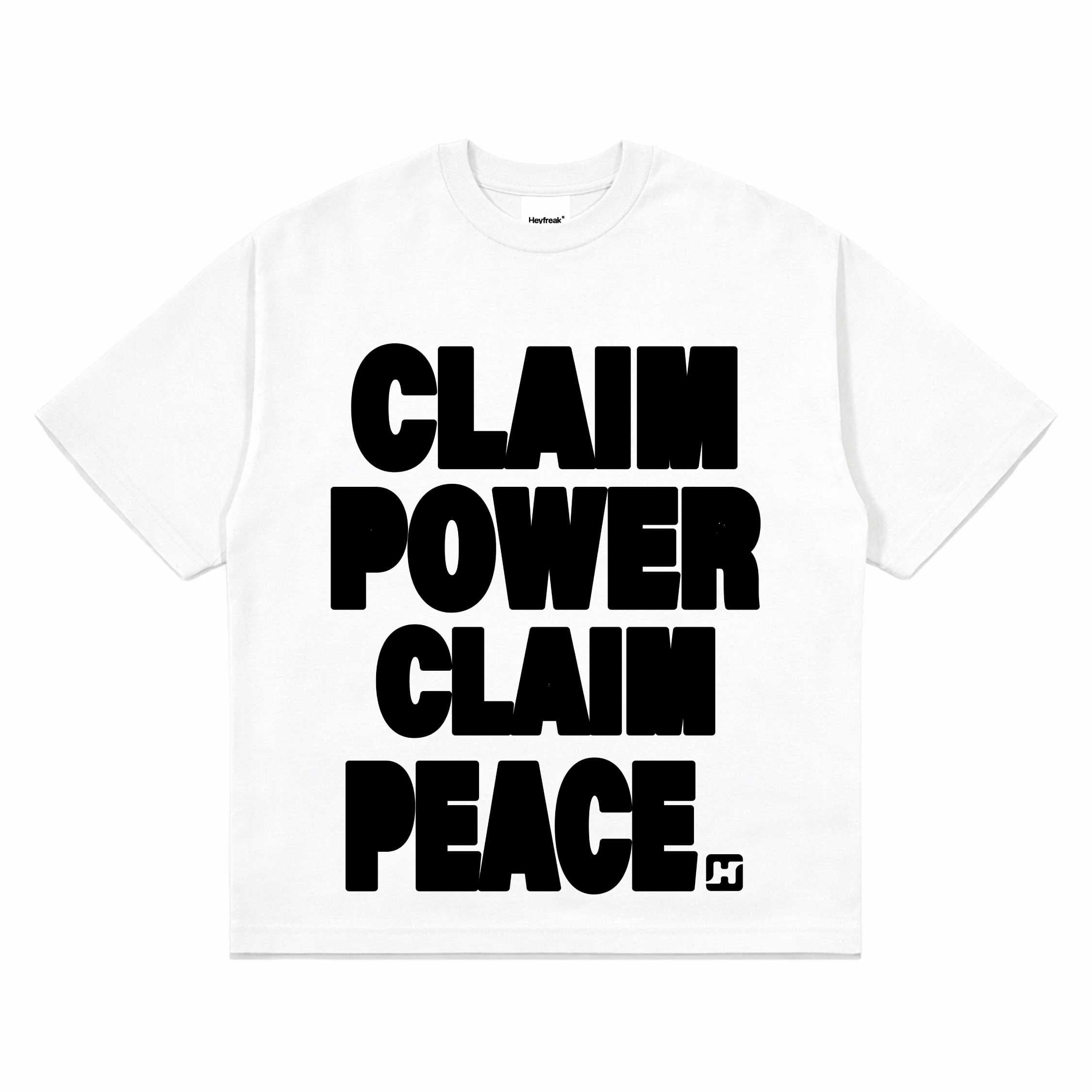 T-shirt Oversize Power Peace