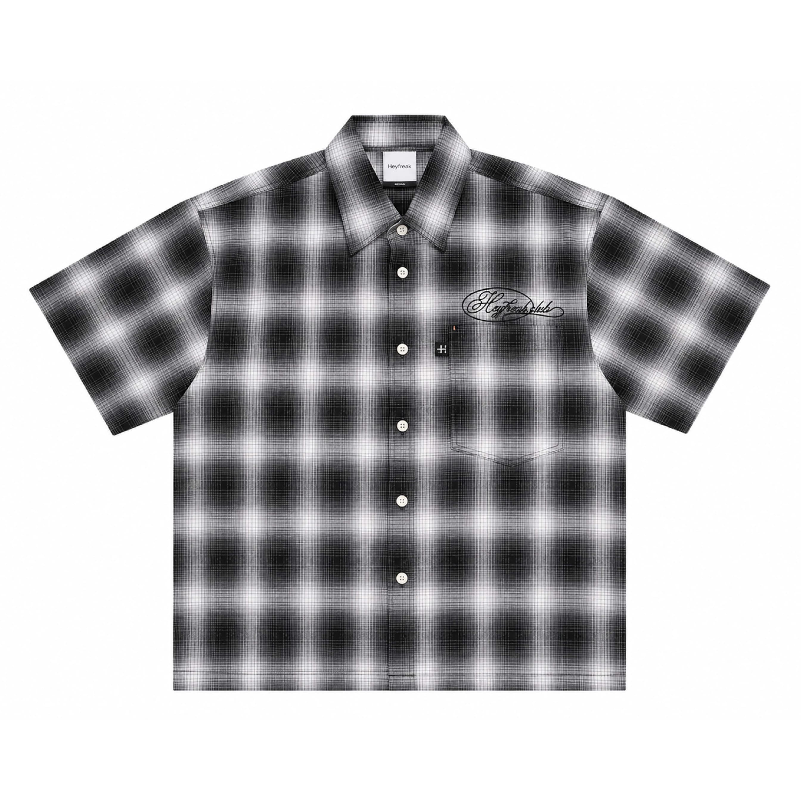 S-shirt Flannel Boxy | Kemeja Pendek Flanel Boxy | Mitski